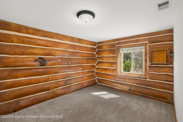 a bathroom with a shower and toilet