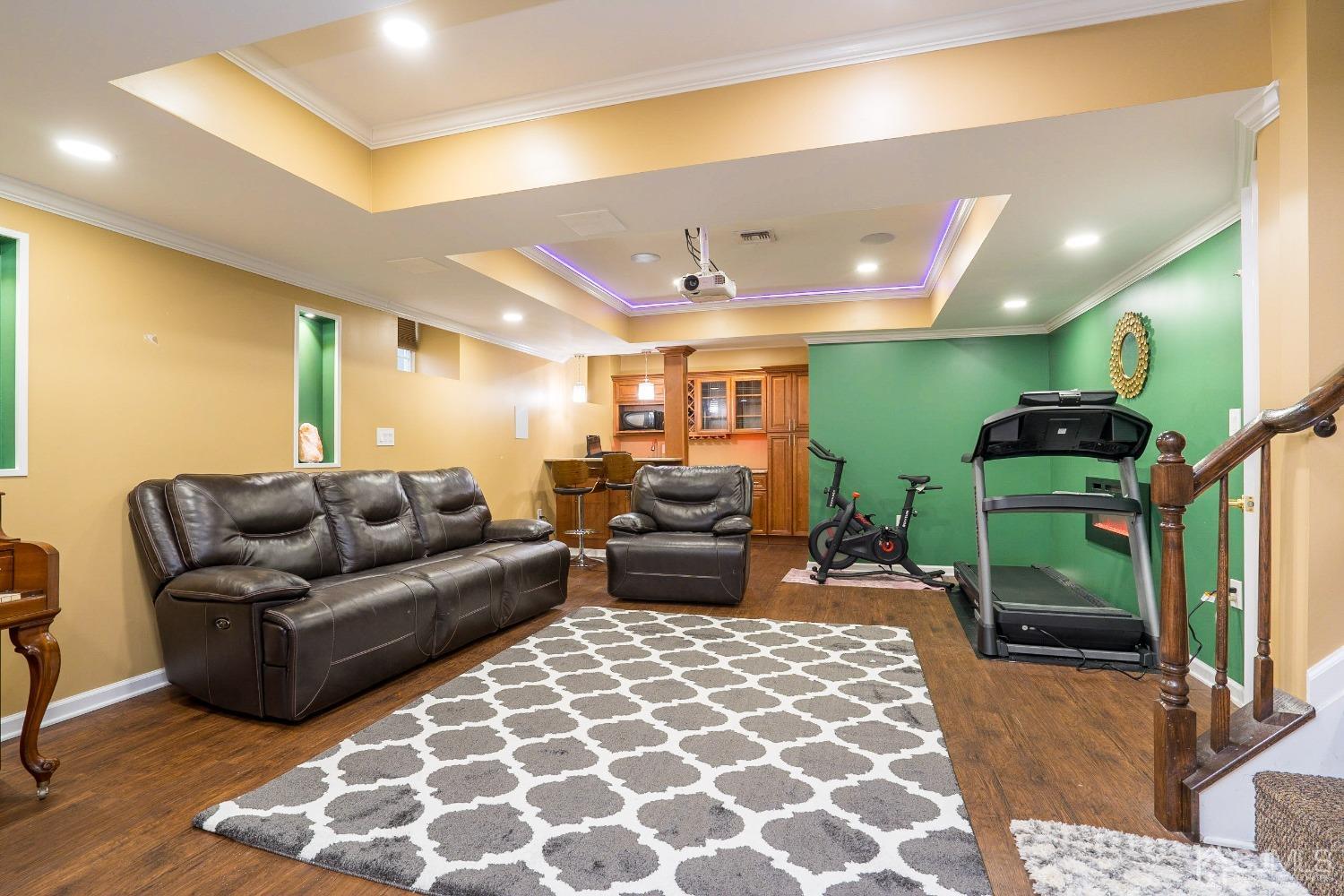 8 Maxwell Road Monroe Township, NJ 08831 - Photo 29 of 40 a living room with furniture and a rug