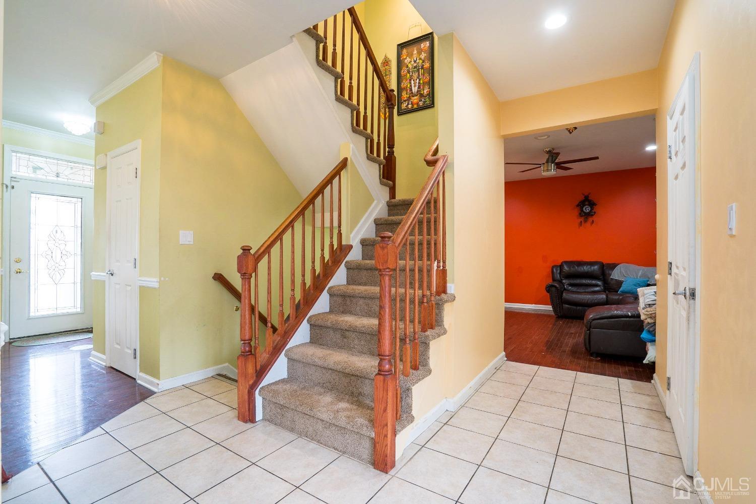 8 Maxwell Road Monroe Township, NJ 08831 - Photo 10 of 40 a view of entryway and hall with wooden floor