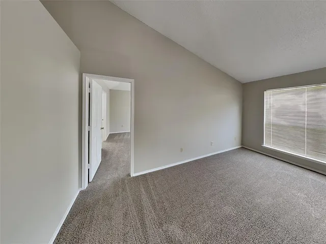 a view of a room with window