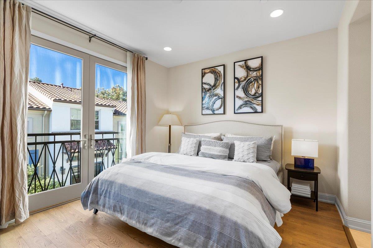 725 Reflection Way Mountain View, CA 94043 - Photo 24 of 39 a bedroom with a bed and a large window