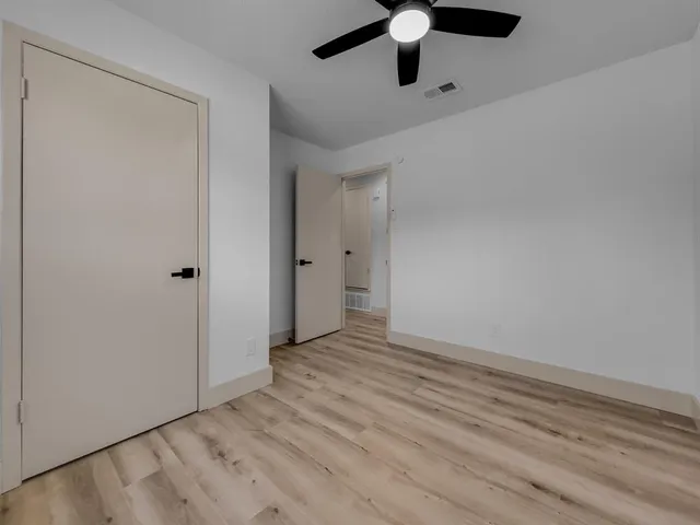 wooden floor in an empty room