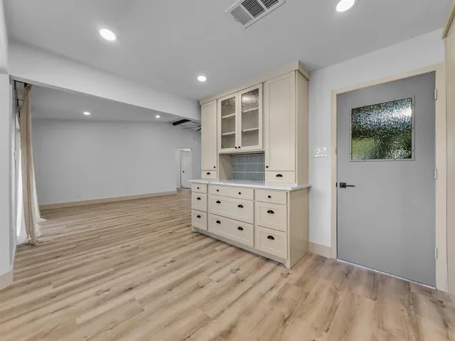 wooden floor in an empty room
