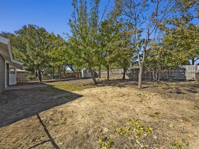 a view of outdoor space with trees