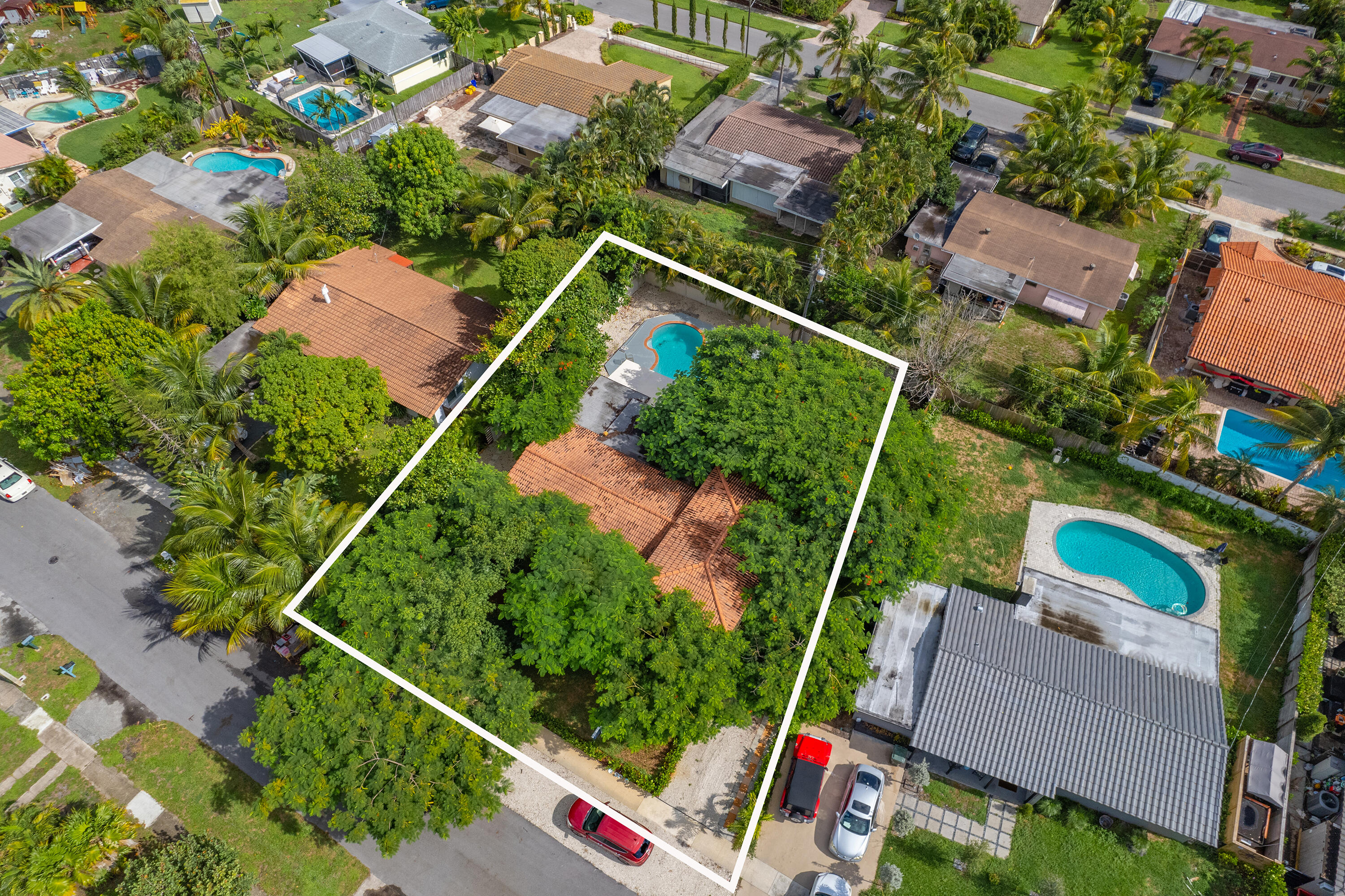 598 Northwest 12th Terrace Boca Raton, FL 33486 - Photo 3 of 46 Mlsl-Res_Aerial-0340a
