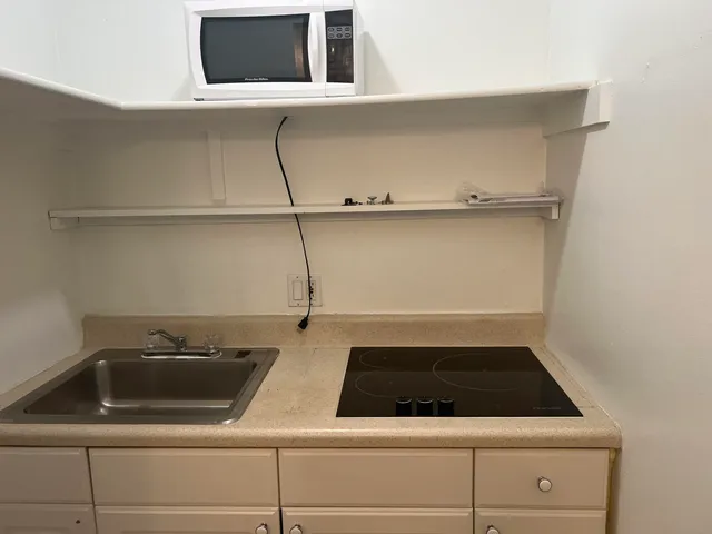 a close view of a stove in the kitchen