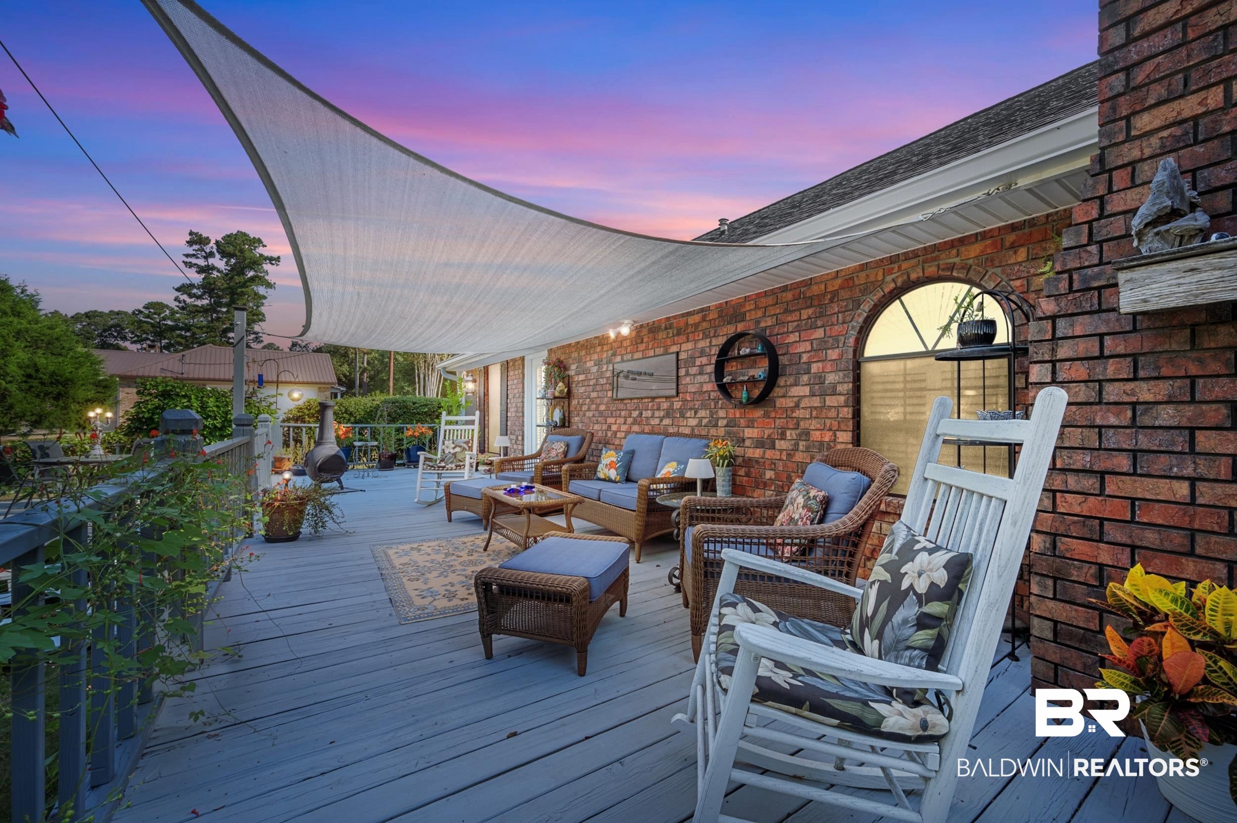 550 Norwood Road Monroeville, AL 36460 - Photo 2 of 46 Wooden deck featuring outdoor lounge area