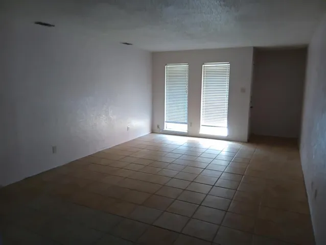 an empty room with a empty space