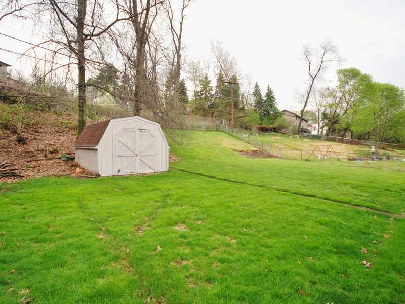 146 Orchard Spring Road Pittsburgh, PA 15220 - Photo 24 of 25 Yard/Garden. The storage shed shown here remains with the sale. The entire rear yard is enclosed and offers plentiful room for play, gardening and entertaining.