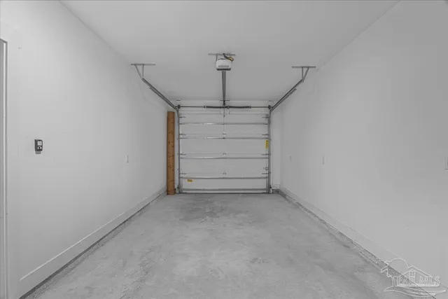 an empty room with a empty space