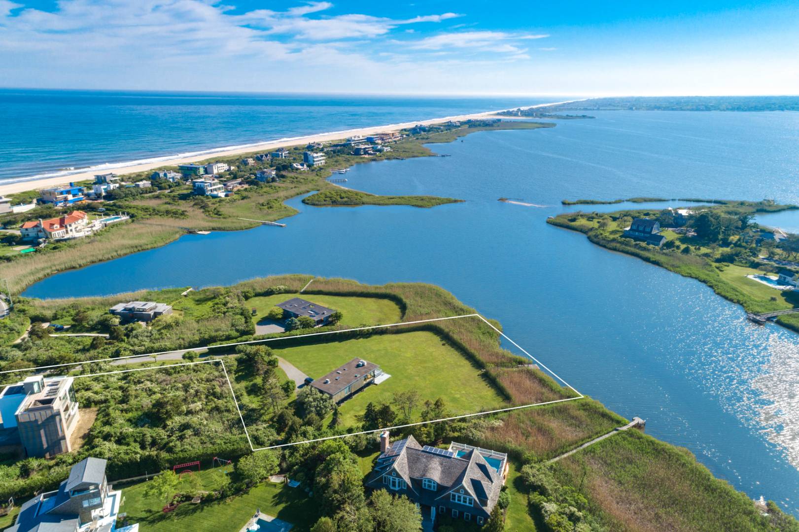 474 Jobs Lane Bridgehampton, NY 11976 - Photo 5 of 6 an aerial view of a city