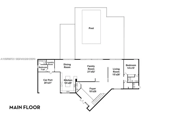 a picture of a floor plan