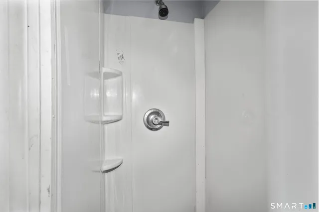 a close view of bathroom shower