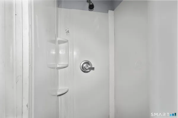 a close view of bathroom shower