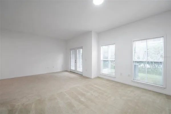 a view of an empty room with window