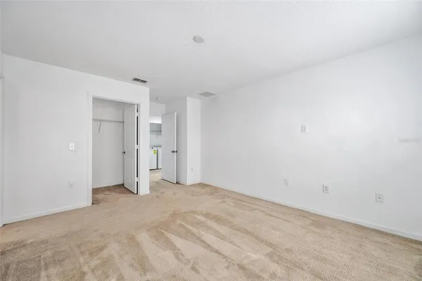 a view of empty room