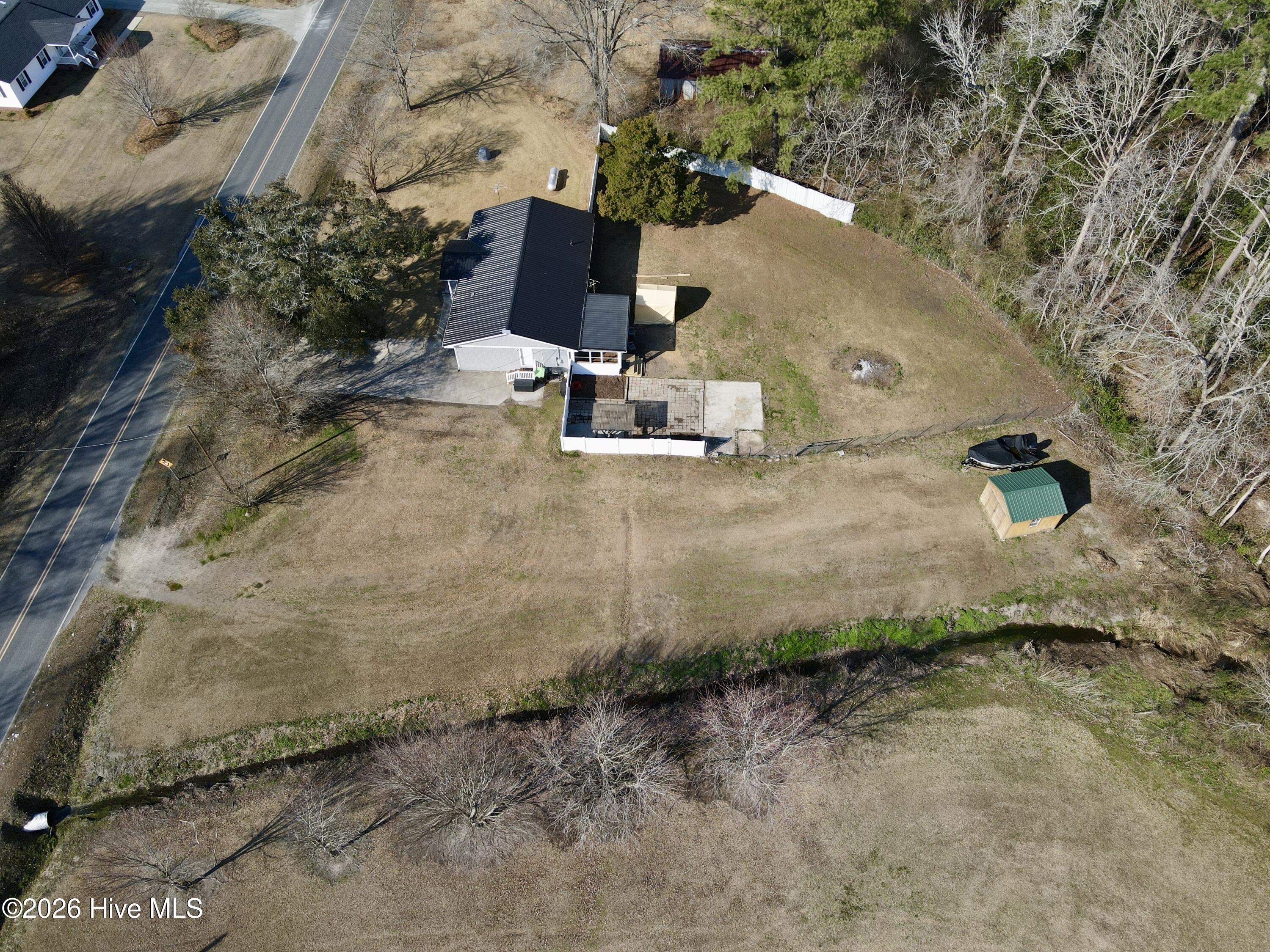 1105 Cowin Road Williamston, NC 27892 - Photo 58 of 59 Aerial SIde View