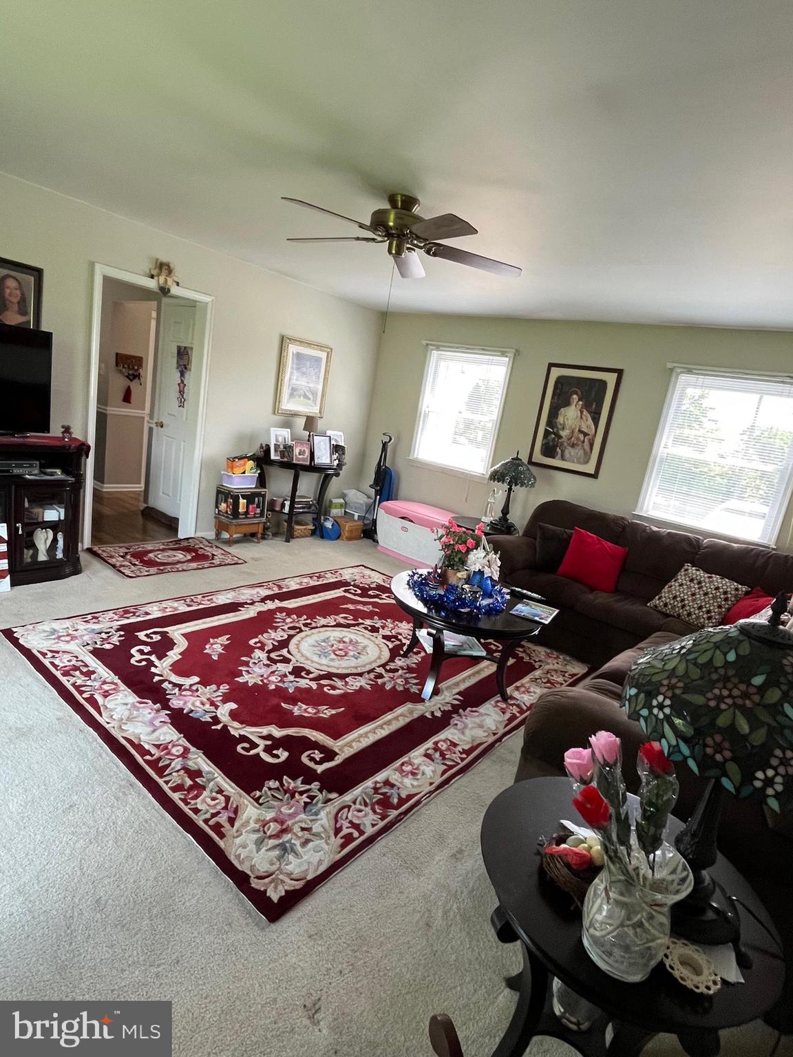 129 Ronald Road Aston, PA 19014 - Photo 34 of 48 a living room with furniture and a flat screen tv