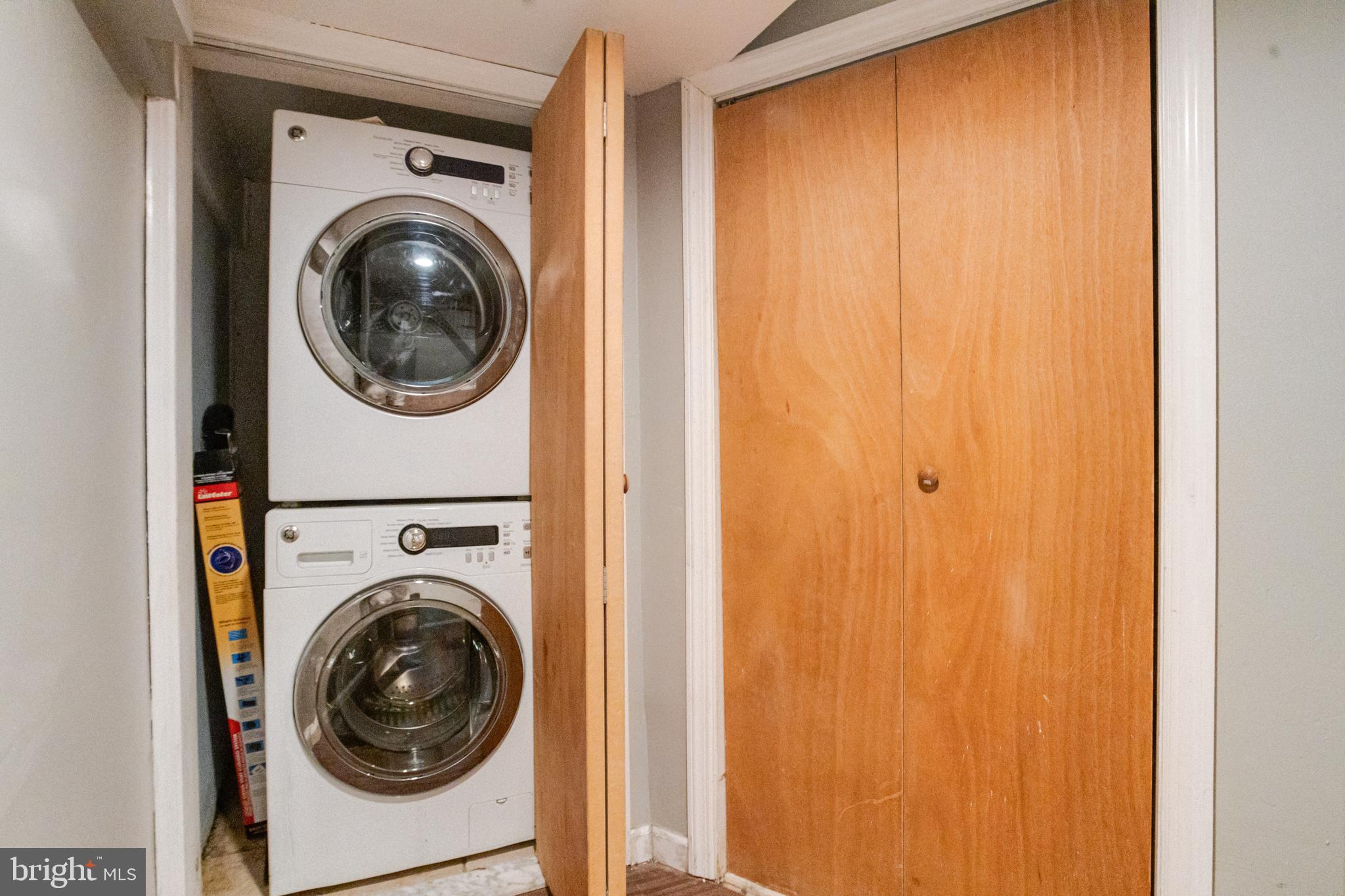 1313 Patapsco Street Baltimore, MD 21230 - Photo 47 of 52 a view of a hallway with washer and dryer