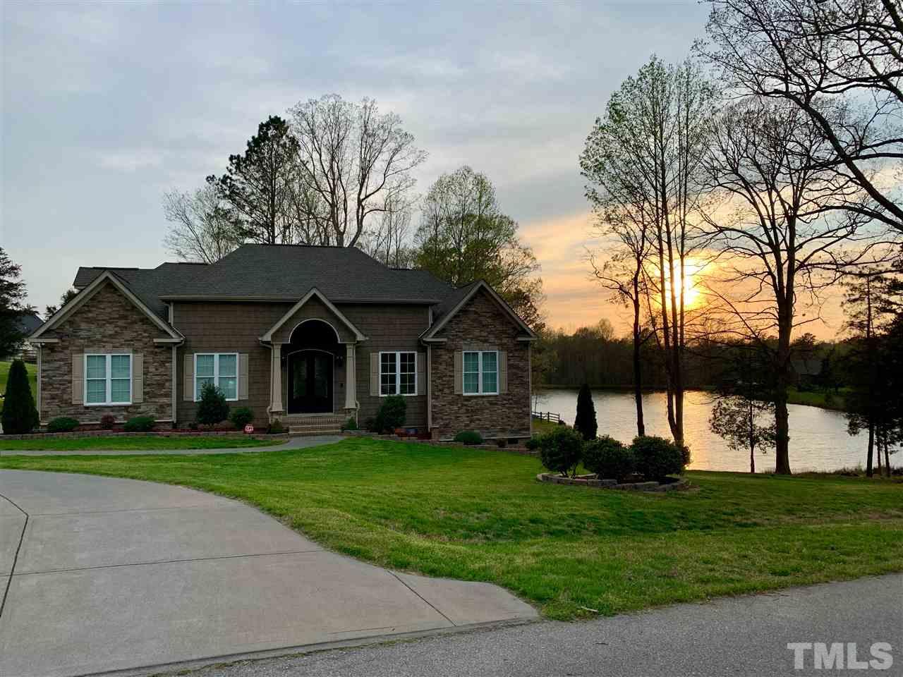 3537 Saddle Ridge Road Stem, NC 27581 - Photo 28 of 29 a front view of a house with a yard
