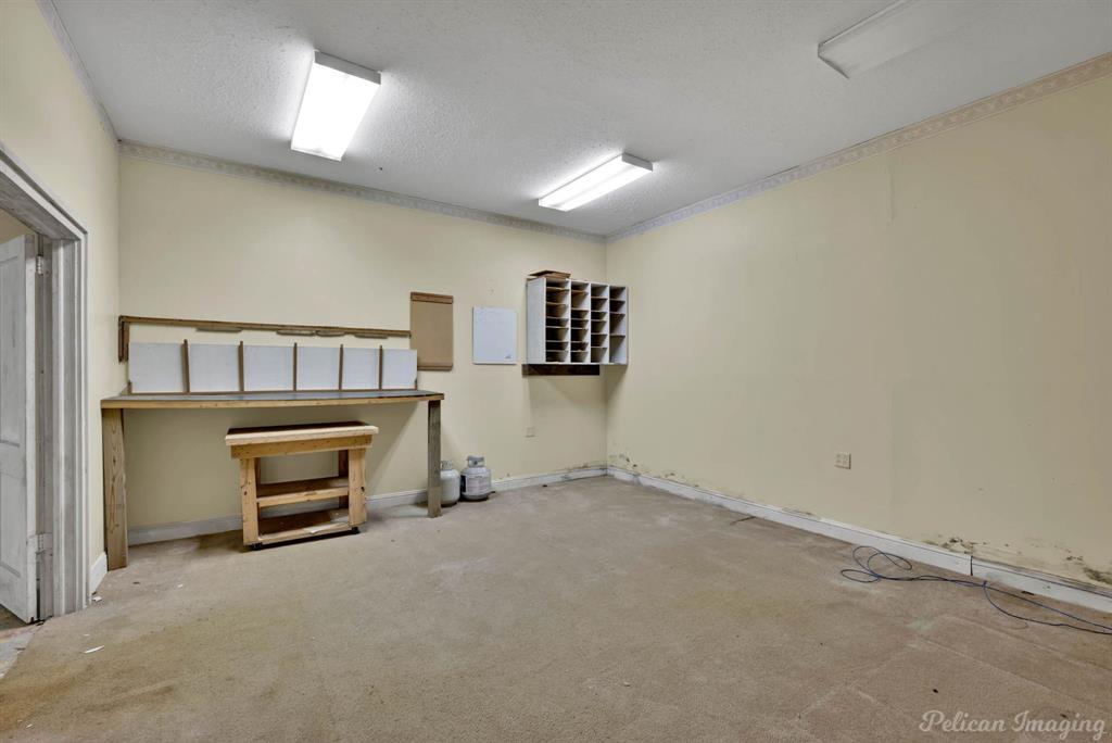 8344 Odom Road Greenwood, LA 71033 - Photo 38 of 39 Basement with a textured ceiling and carpet floors