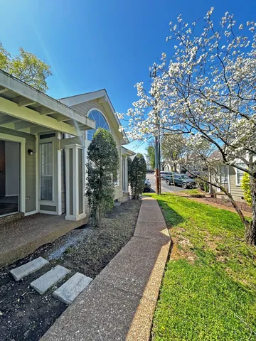 a view of a house with a swimming pool