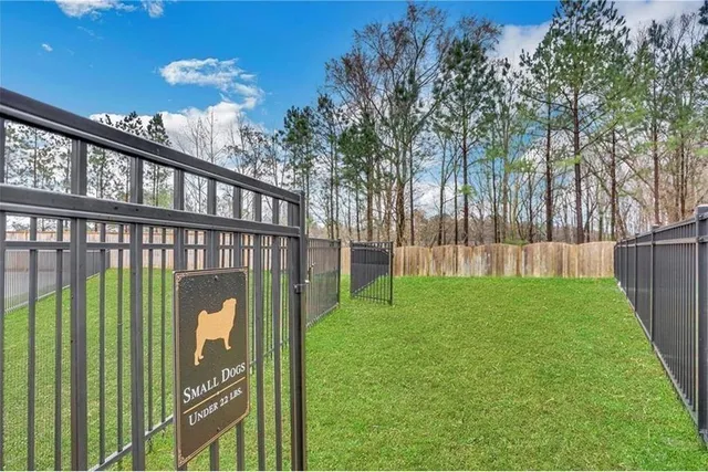 a view of a porch with a backyard