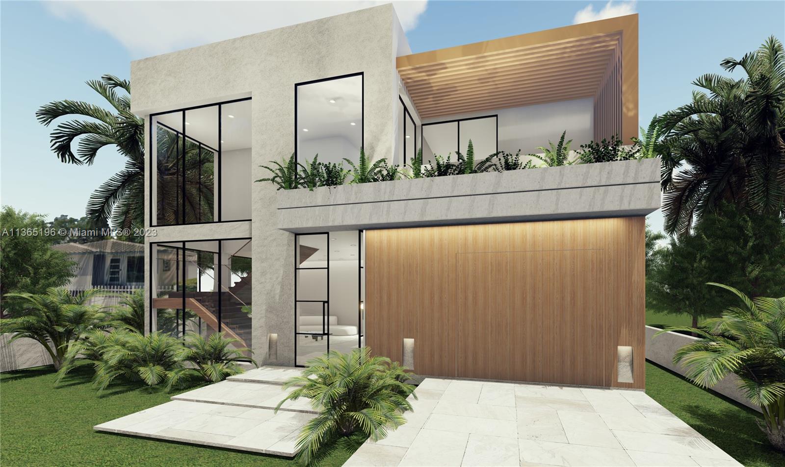450 Southwest 21st Road Miami, FL 33129 - Photo 13 of 16 a front view of a house with garden