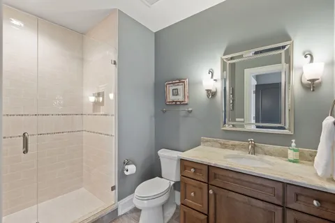 a kitchen with a sink cabinets and window