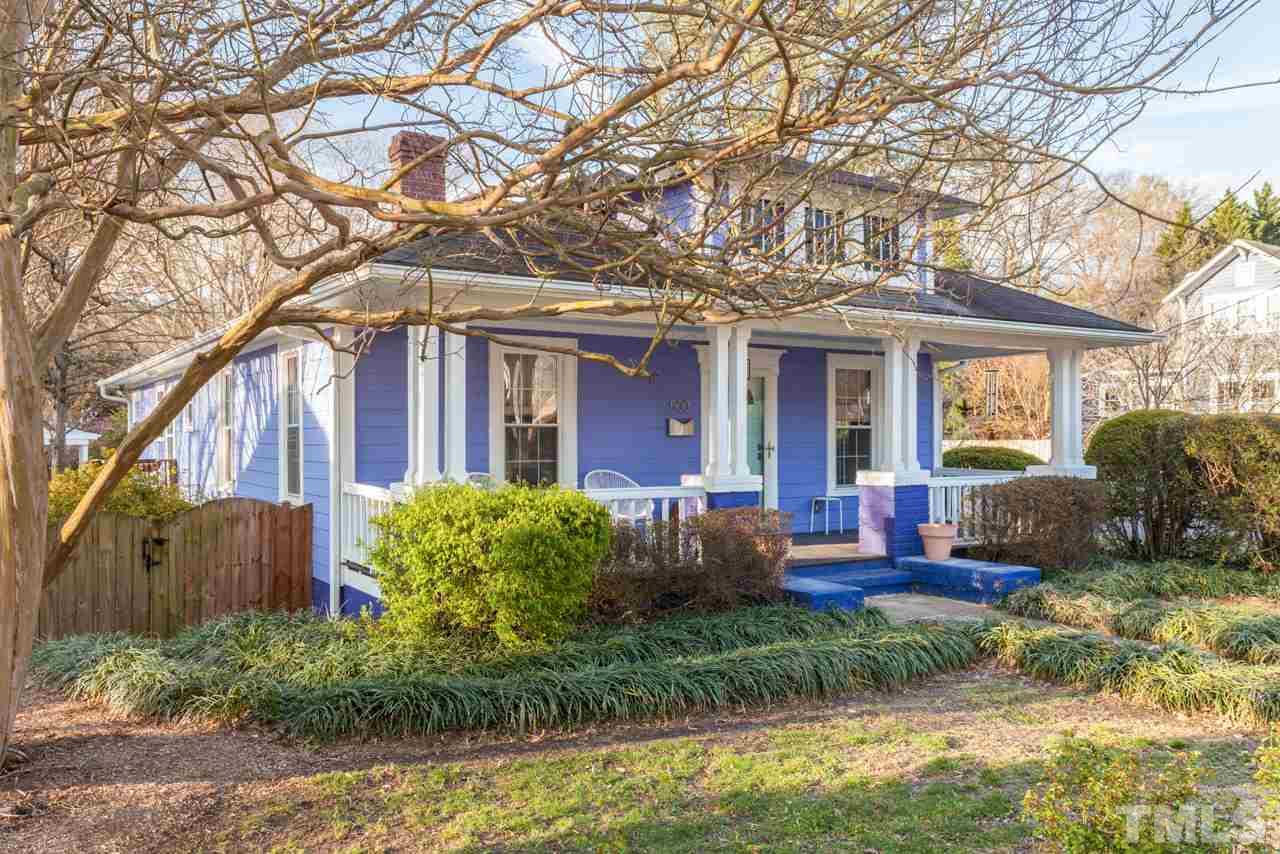 500 Frank Street Raleigh, NC 27604 - Photo 19 of 23 front view of a house with a yard