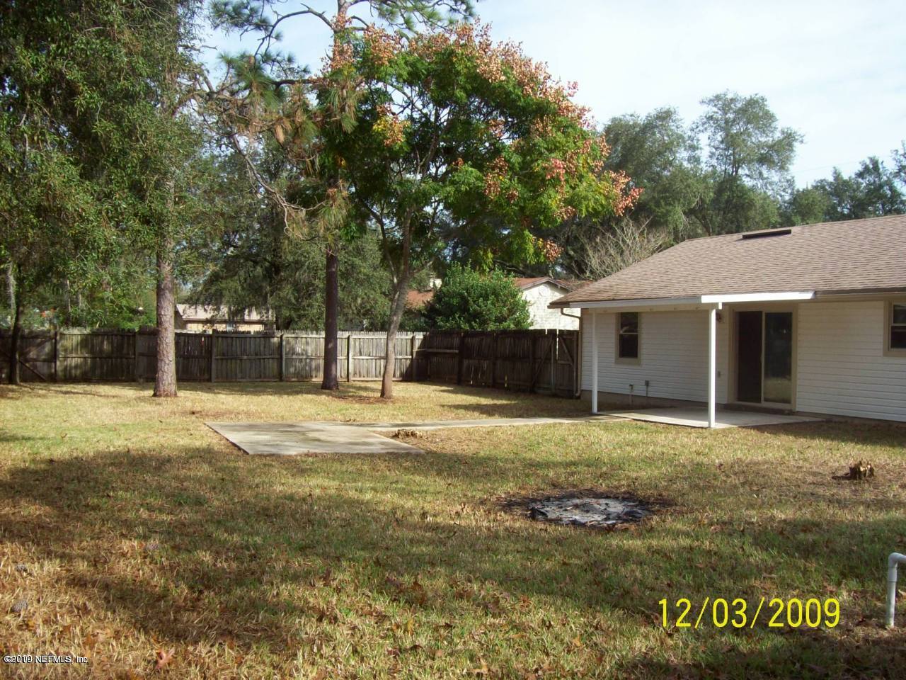 12520 Attrill Road Jacksonville, FL 32258 - Photo 7 of 7 Rear fenced yard