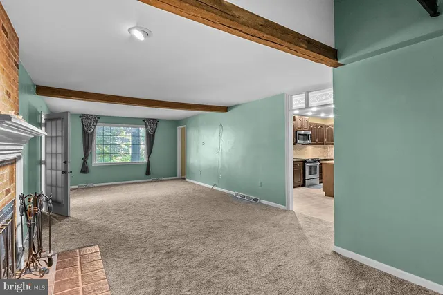 a view of livingroom with window