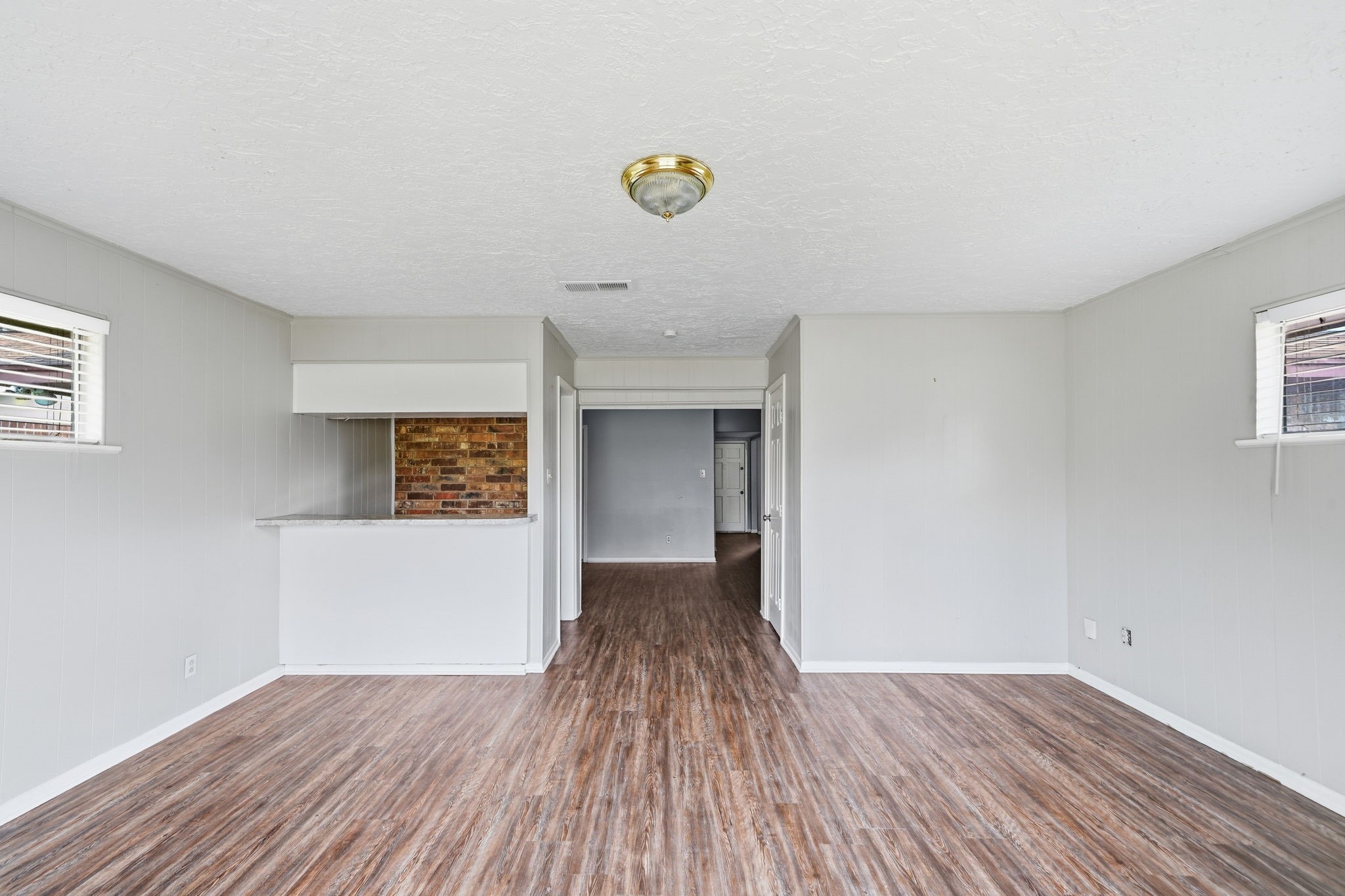 6410 Hopper Road Houston, TX 77016 - Photo 10 of 28 a view of livingroom with wooden floor