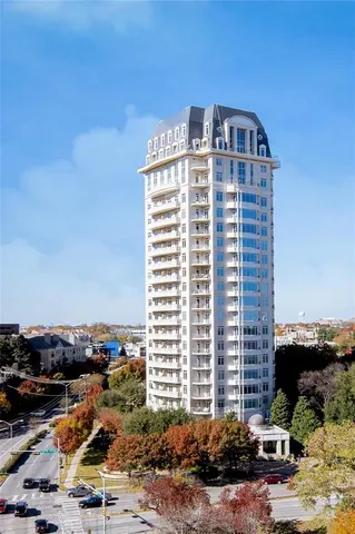 a front view of a building