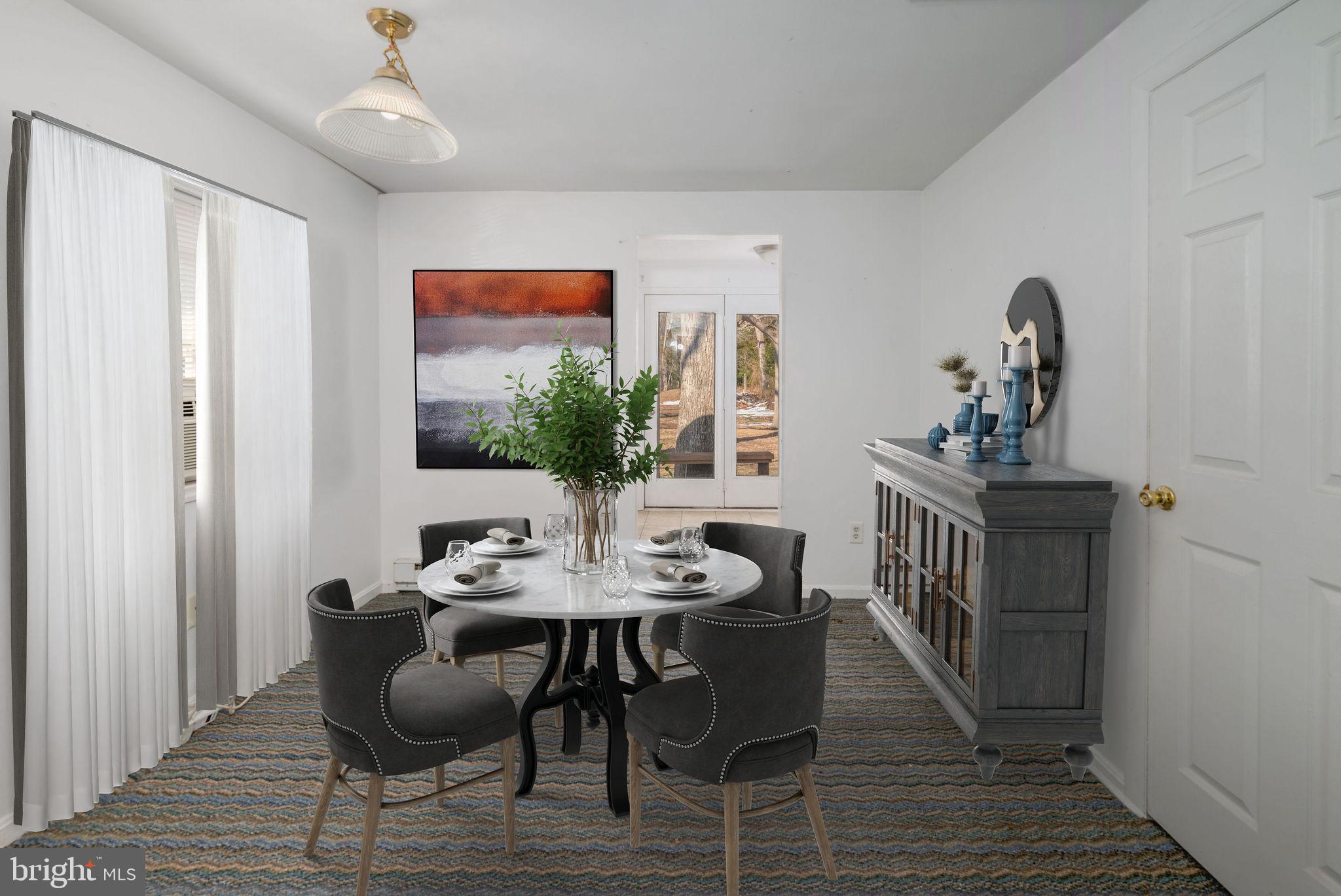 30071 Vines Creek Road Dagsboro, DE 19939 - Photo 4 of 15 a view of a dining room with furniture and window