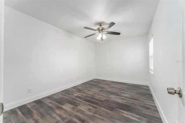wooden floor in an empty room