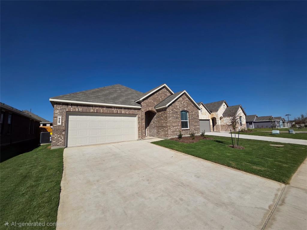 925 Calley Pear Trail Princeton, TX 75407 - Photo 22 of 24 a front view of a house with a yard and garage