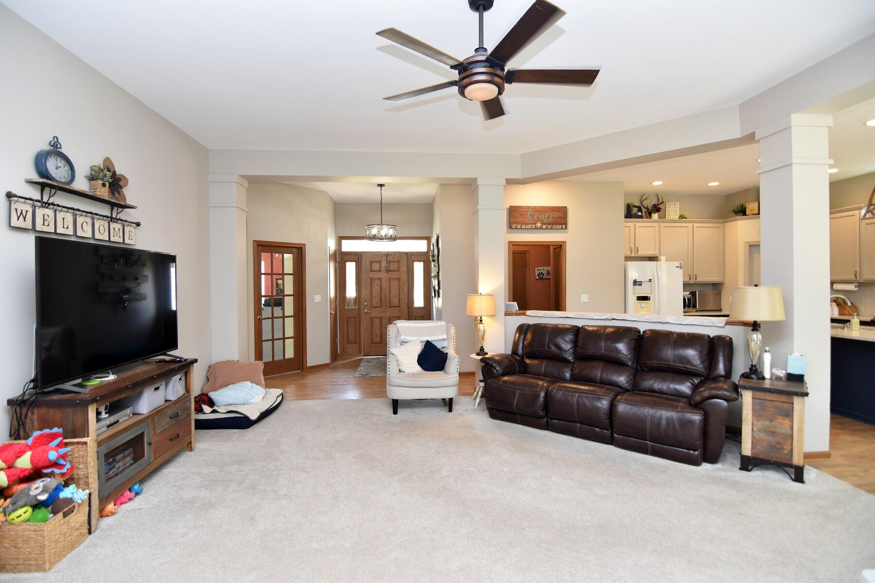 30936 Royal Hill Road Rochester, WI 53105 - Photo 9 of 34 Living Room View 3 (1)