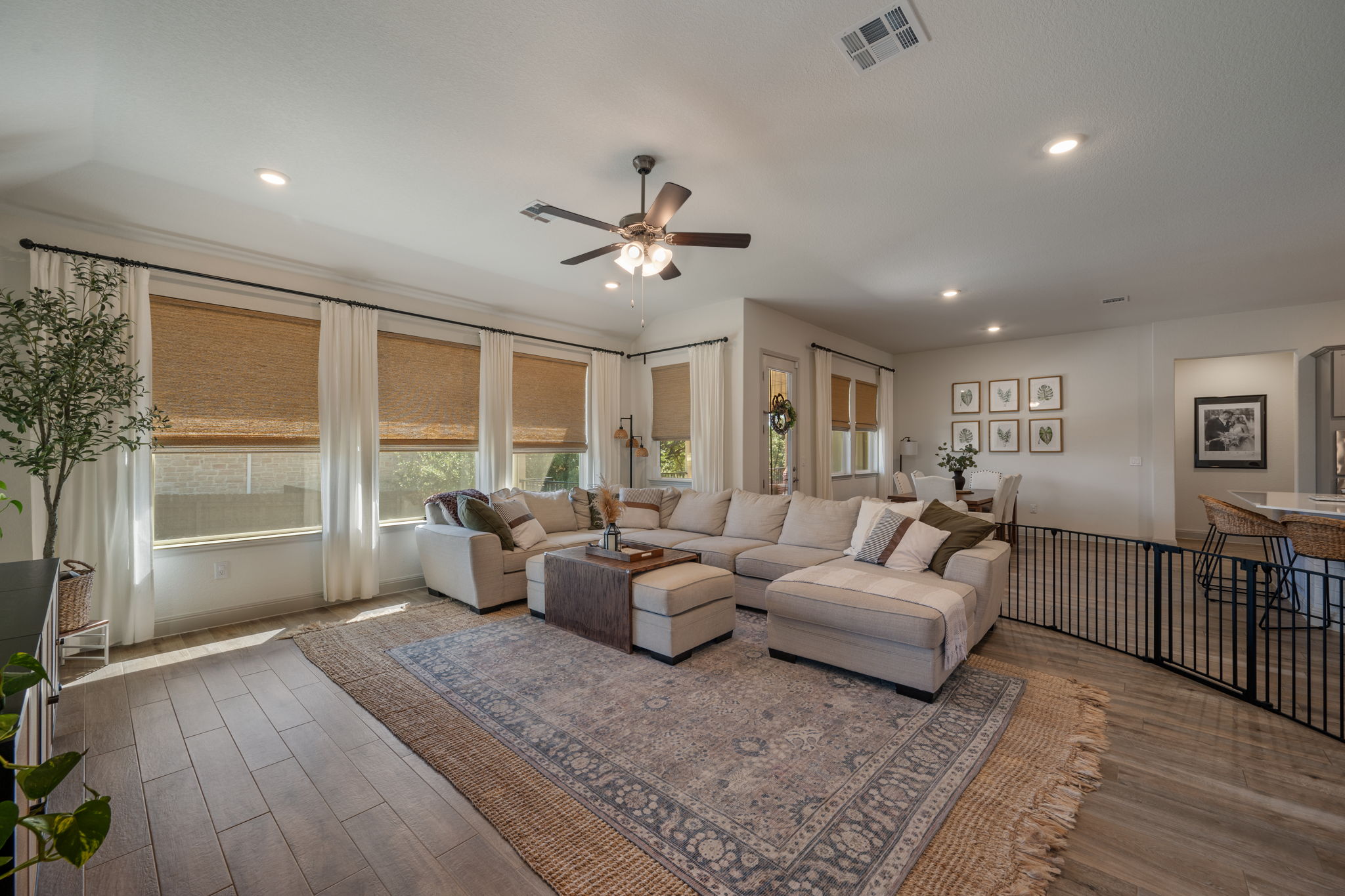 1808 Weavers Bend Georgetown, TX 78628 - Photo 14 of 30 a living room with furniture and a large window