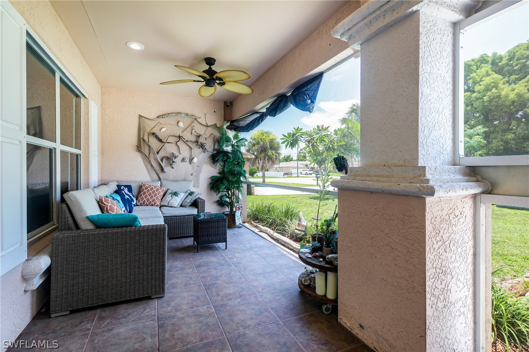 17557 Ingram Road Fort Myers, FL 33967 - Photo 4 of 29 a living room with furniture and a large window