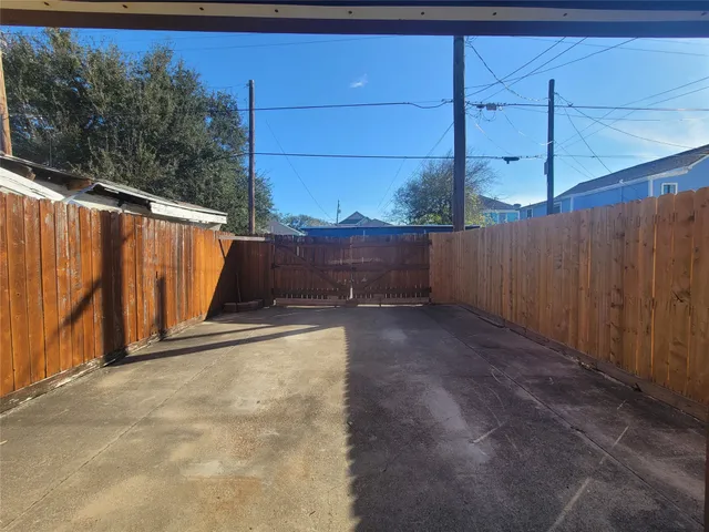 a view of outdoor space and deck