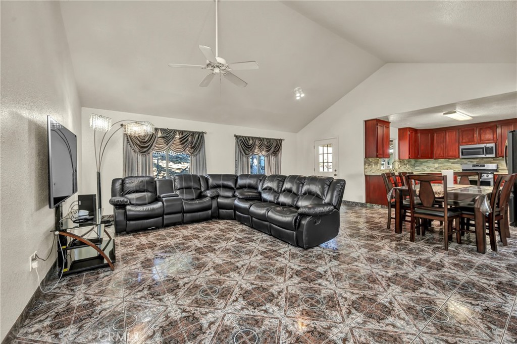 18230 Hidden Valley Road Hidden Valley Lake, CA 95467 - Photo 4 of 22 a living room with furniture and a large window