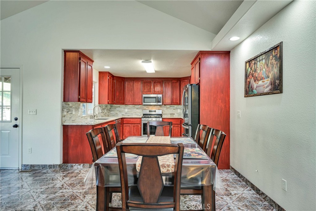 18230 Hidden Valley Road Hidden Valley Lake, CA 95467 - Photo 7 of 22 a view of a dining room with furniture