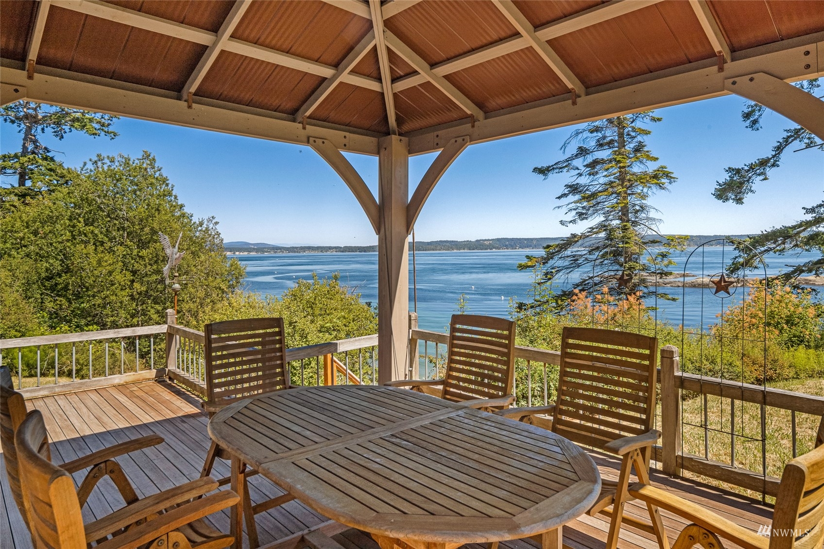 3209 Pear Point Road Friday Harbor, WA 98250 - Photo 12 of 40 a view of sitting area in balcony