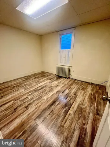 a view of a hallway with entryway