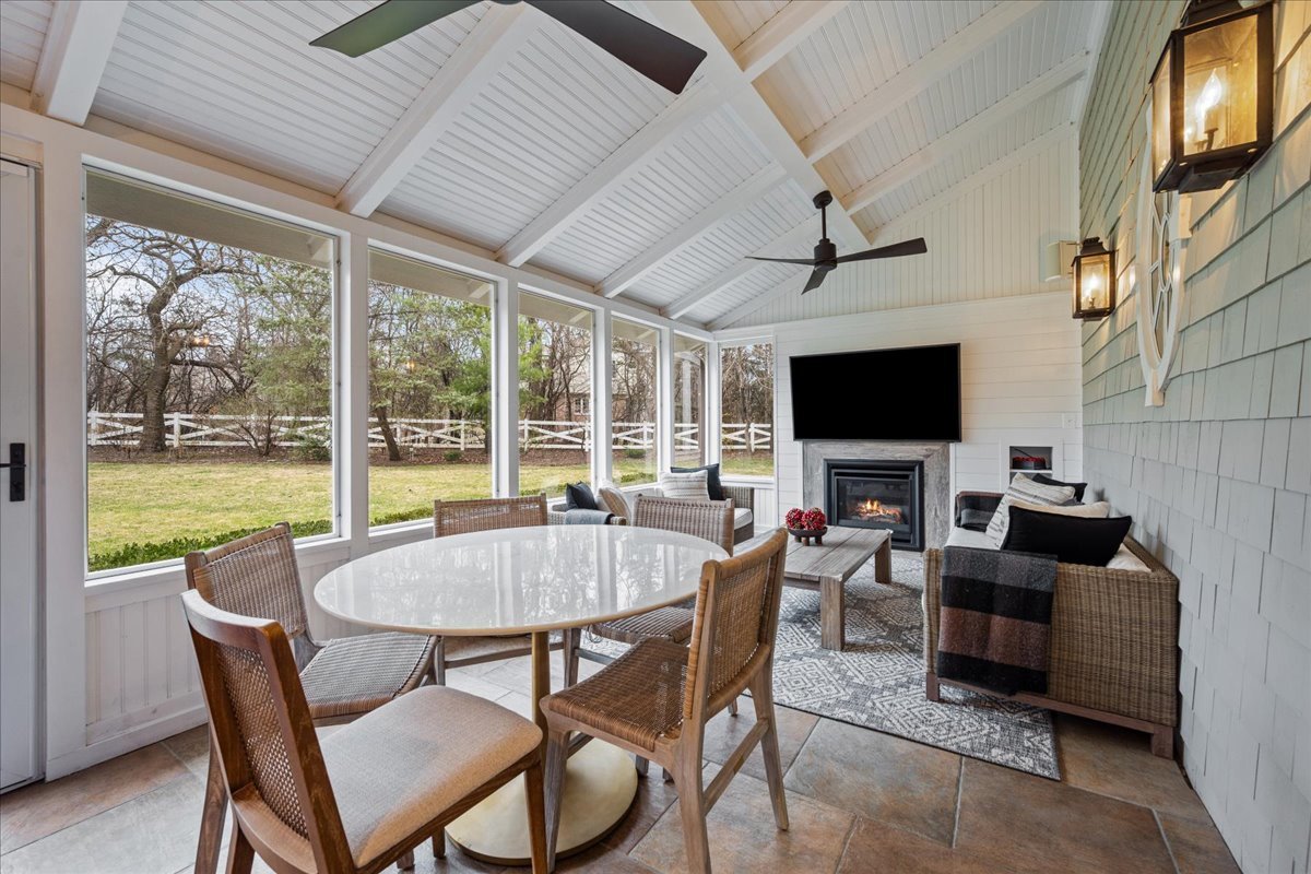 2335 Pebblefork Lane Northfield, IL 60093 - Photo 33 of 92 a view of a dining room with furniture window and outside view