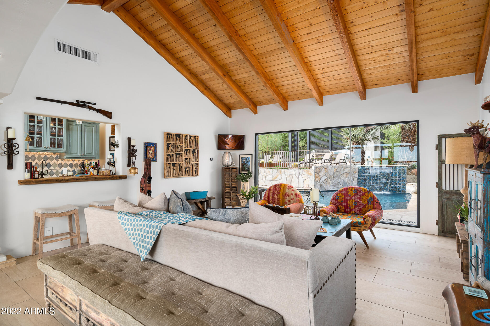 6616 East El Sendero Road Carefree, AZ 85377 - Photo 13 of 89 Living Room