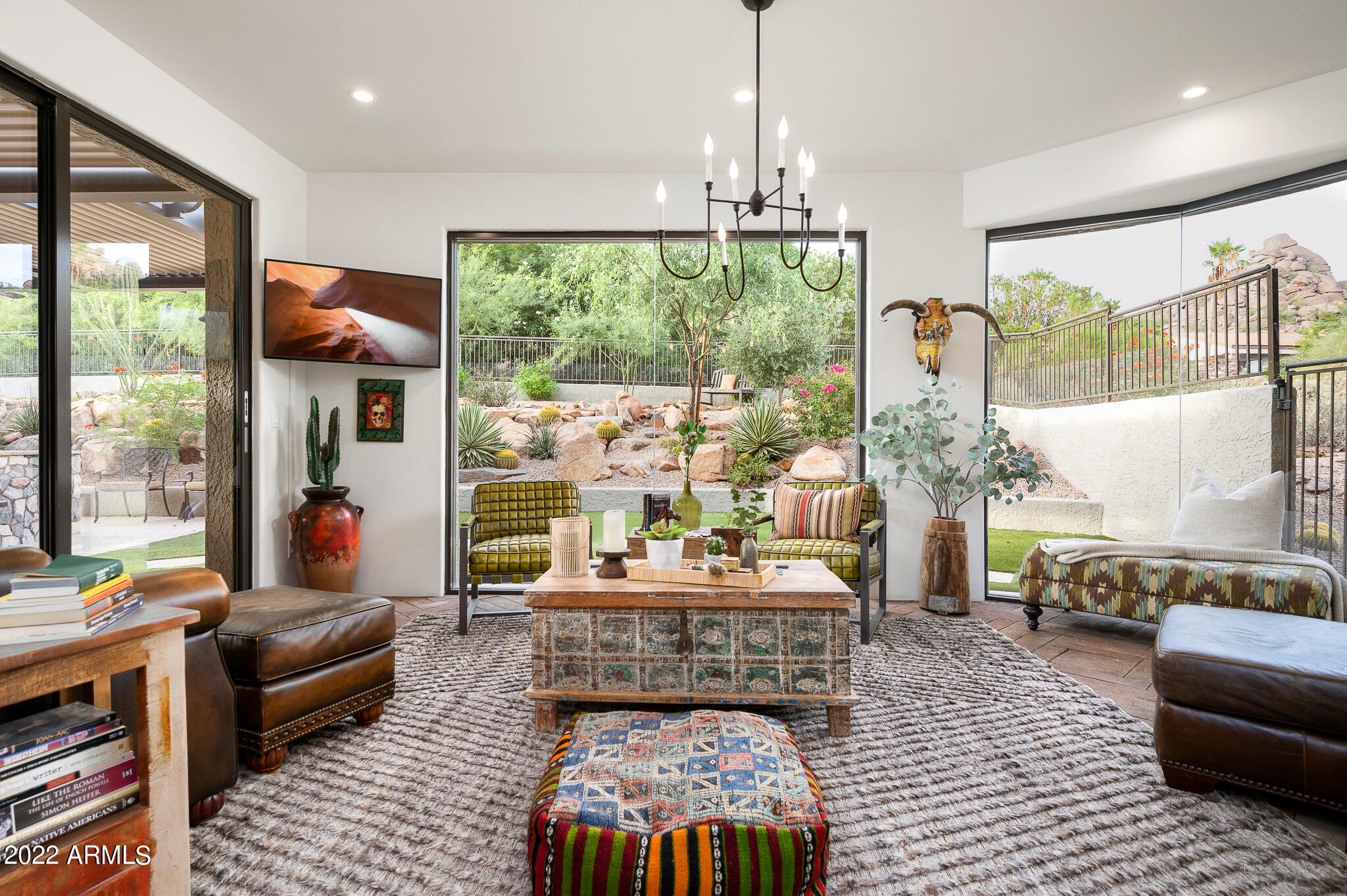 6616 East El Sendero Road Carefree, AZ 85377 - Photo 21 of 89 Sunroom