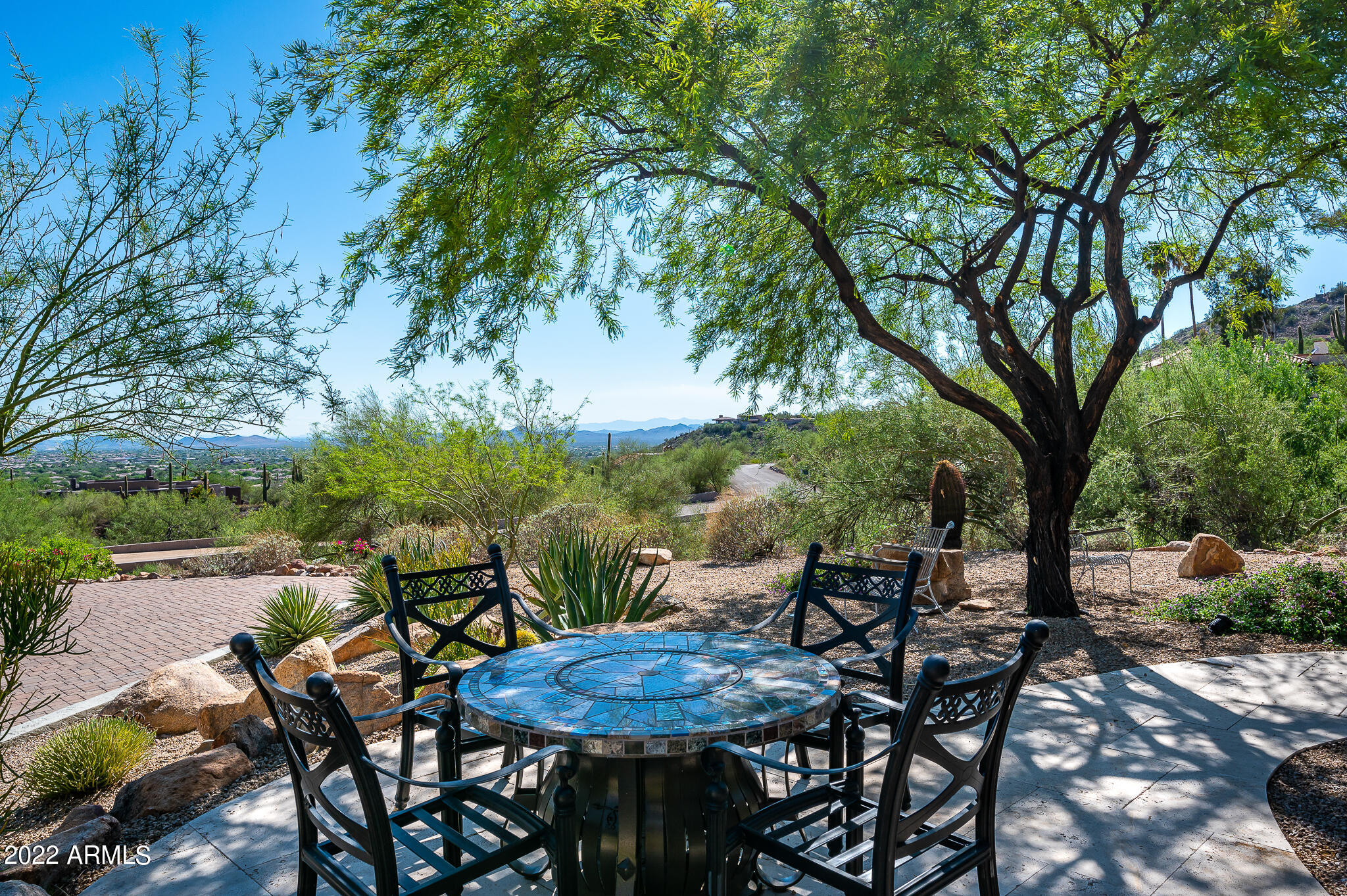 6616 East El Sendero Road Carefree, AZ 85377 - Photo 3 of 89 Front Patio