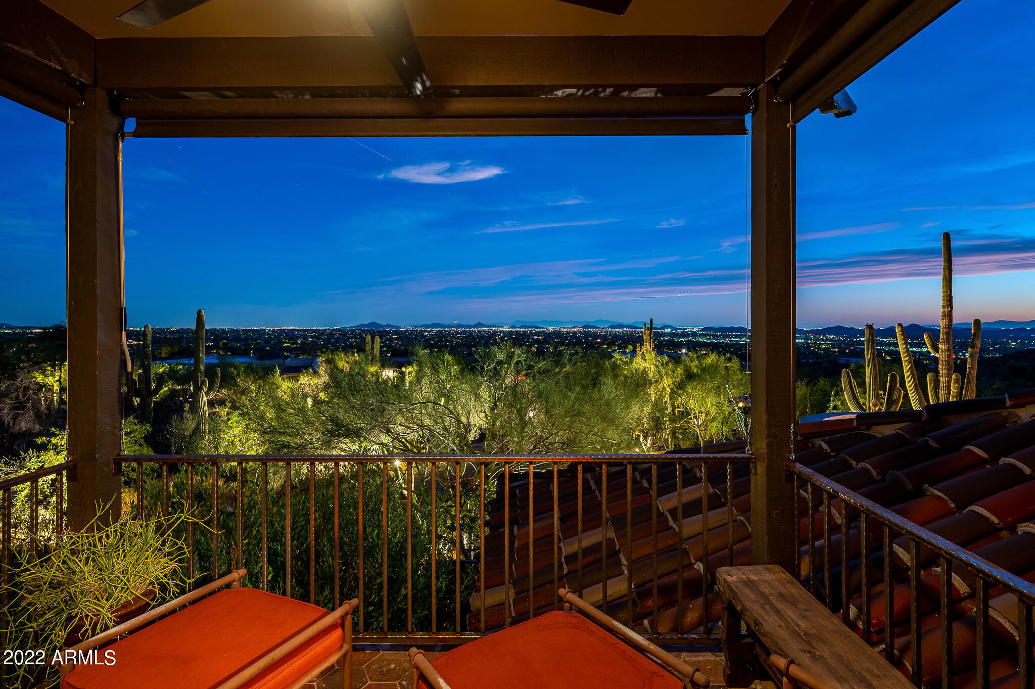 6616 East El Sendero Road Carefree, AZ 85377 - Photo 34 of 89 Deck off of Upstairs Hallway